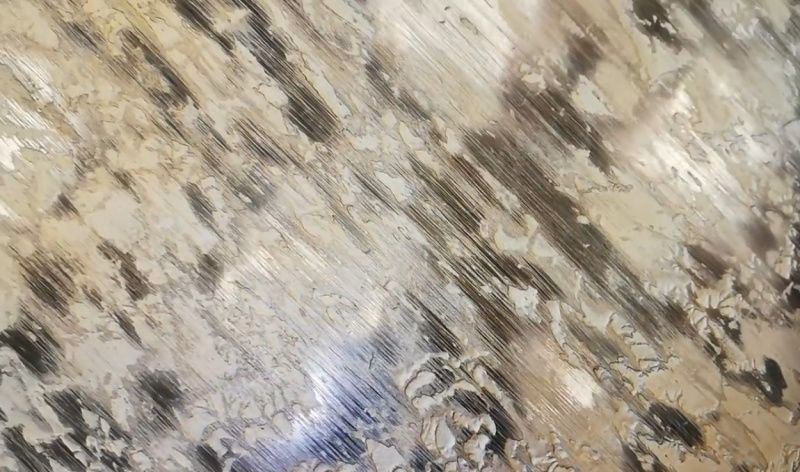 Эффект металла на МДФ с материалами Borma Wachs